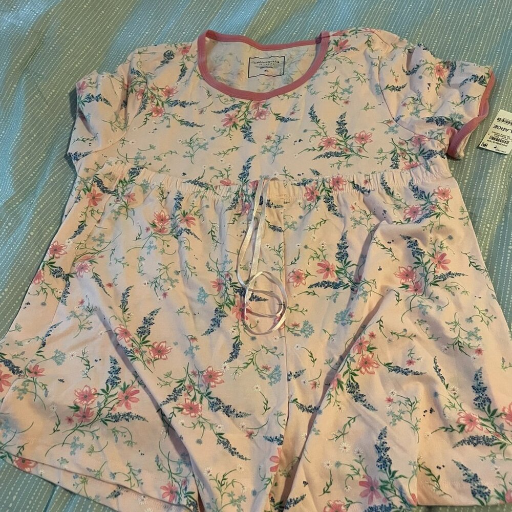 Charter Club Intimates Pajama Shorts Set New XL